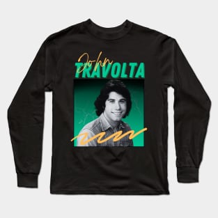 John travolta***original retro Long Sleeve T-Shirt